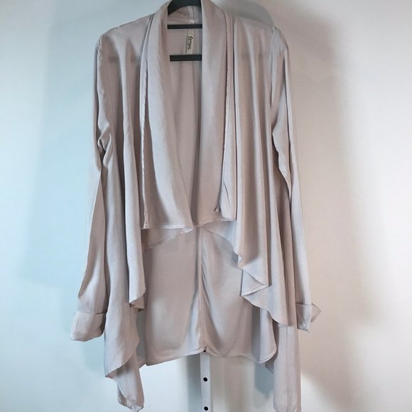 Blush Draped Cardigan S - Picture 1 of 5